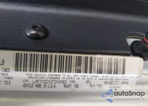 2003 Jeep Wrangler / Tj Sport from USA, damaged, VIN 1J4FA49S43P343483